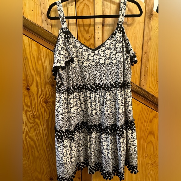 Chetta B dress, off the shoulder with straps, size 16 - Picture 1 of 3